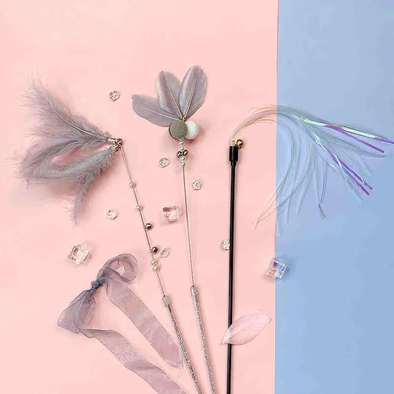 Fairy Cat Teaser Wand 3-Piece Set
