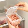 Frozing Meat Box Food Storage Container Food Grade Refrigerator Storage Box with Lid for Meat Vegetables Capacity for Fruit