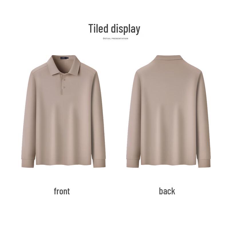 FIRS Men's Long Sleeve Business Casual T-shirt