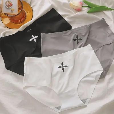 Απαραίτητα Σλιπ Μέσης Μέσης από Μετάξι Πάγου Χωρίς Ραφές - Αναπνέουν, Αντιβακτηριακά, Σέξι & Φιλικά προς το Δέρμα Γυναικεία Εσώρουχα