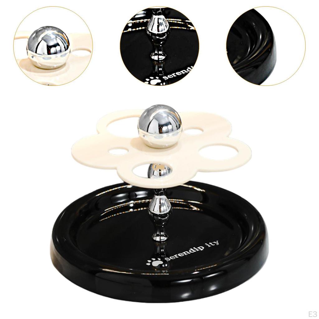 Suport elegant pentru periuță de dinți și set de suport pentru periuță de machiaj pentru organizarea băii