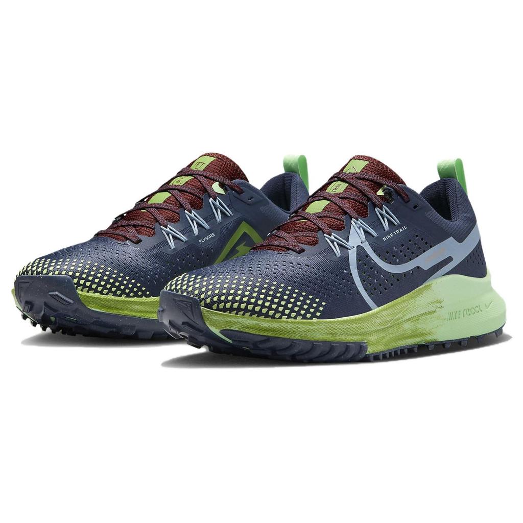 Nike React Pegasus Trail 4 Thunder Blue Chlorophyll Women Sneakers Vapor-Green Light-Armory-Blue DJ6159-403