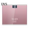 Mini Electronic Digital Weight Scale Tempered Glass LED Display Body Fat