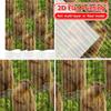 2D Flat Printing  2pcs Chattering Marmot Chic Creative Curtains Polyester Easy Install Curtains Decorations Decorative for