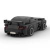 MOC Blocks Compatible Mercedes Sports Car - Black Classic Creative Desktop Model