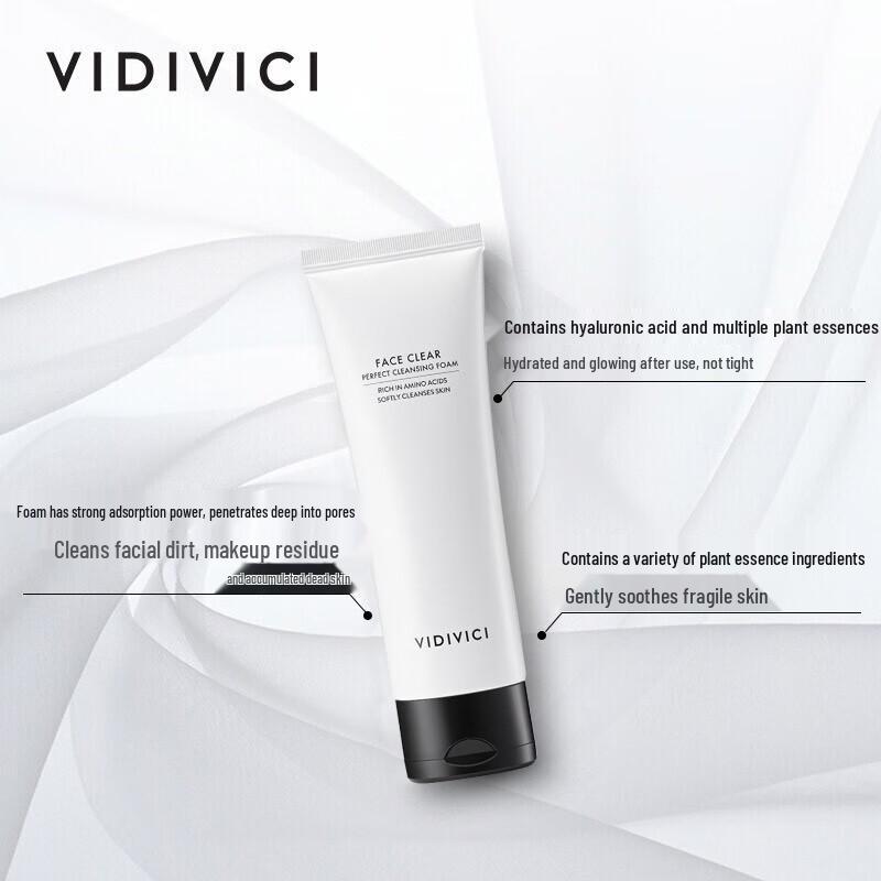 VIDIVICI Goddess Amino Acid Foam Facial Cleanser