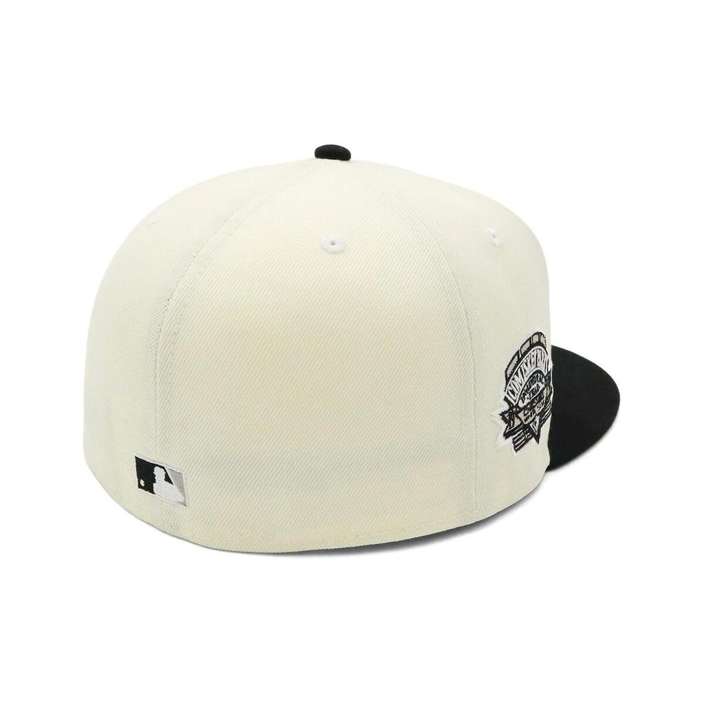 New Era 59FIFTY Cap MLB Chicago White Sox CWS SIDE PATCH ONSPOTZ and Flat Summer Sun UV Protection (14666277, NER35C4225), Chrome/Black/White, 2-Tone,