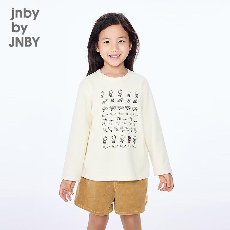 JNBY Unisex Kids  Long Sleeve T-Shirt 130