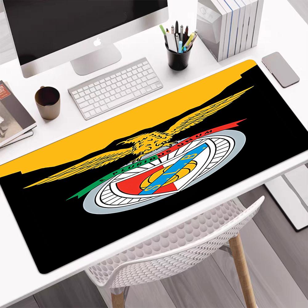 S.L. Benfica Thema Mauspads, Rutschfeste Gummiunterseite, Multifunktionales Büro- & Heimdekor, Perfekt für die Personalisierung des Arbeitsplatzes.