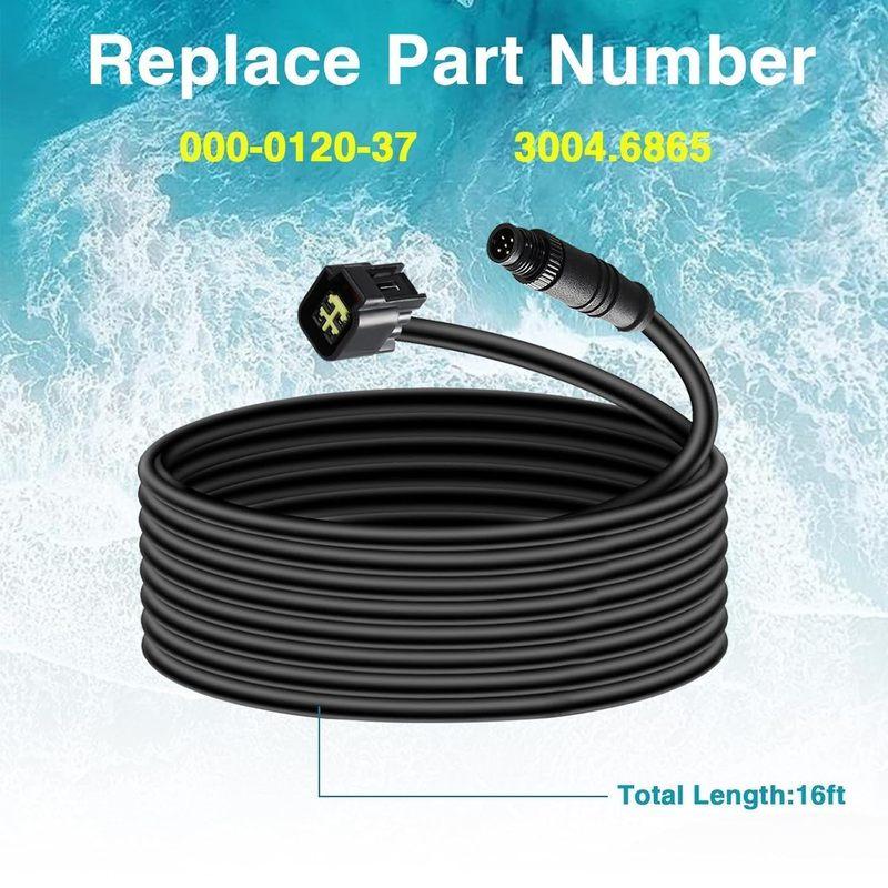 Engine Interface Cable NMEA2000 Network Connection with T-Connector Compatible with Yamaha Outboard Engine 2006-2023 Replace