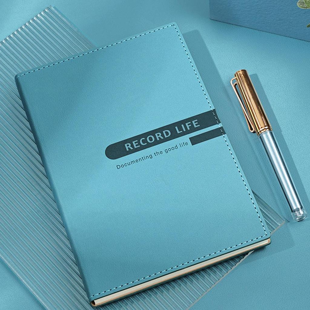 (Logo Engraving Possible) A5 Hardcover Student Notebook, Diary, Work Notebook, Business Meeting Record Book, Subject Notes, Handbook