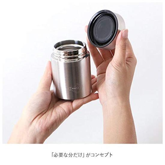 POKETLE Stainless Steel Soup Bottle, 160mL, Beige