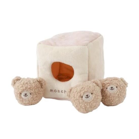 

Ball Nose Work Dog Sound Toy Small Dog Medium Dog Cute Stylish Popular Brand Toy Poodle Chihuahua monchéri [Bear Toy] (FREE/Ivory)