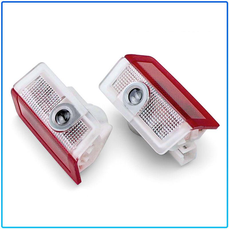 2pcs HD Led Welcome Light Car Door Projector Lamps Car Accessories For Mercedes-Benz CLA CES CLS SLK GLK CLK SLS CLG GLE GLC GLB EQC GLA GLS SLC