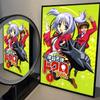 B-Bokusatsu T-Tenshi Dokuro-chan Good Quality Prints and Posters Waterproof Paper Sticker Coffee House Bar Posters Wall Stickers