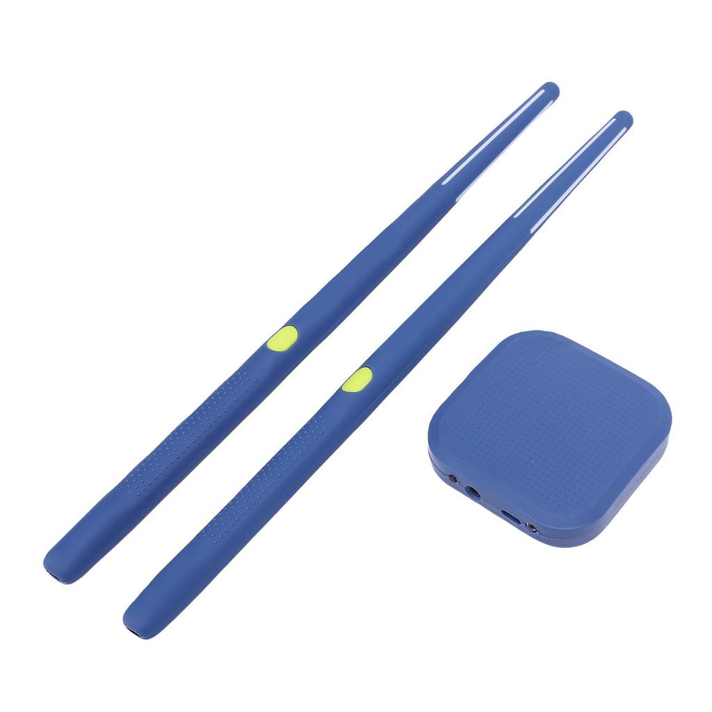 Air Drum Sticks 8 Sounds 3D Motion Sensing Portable Rechargeable Virtual Electronic Drum Set