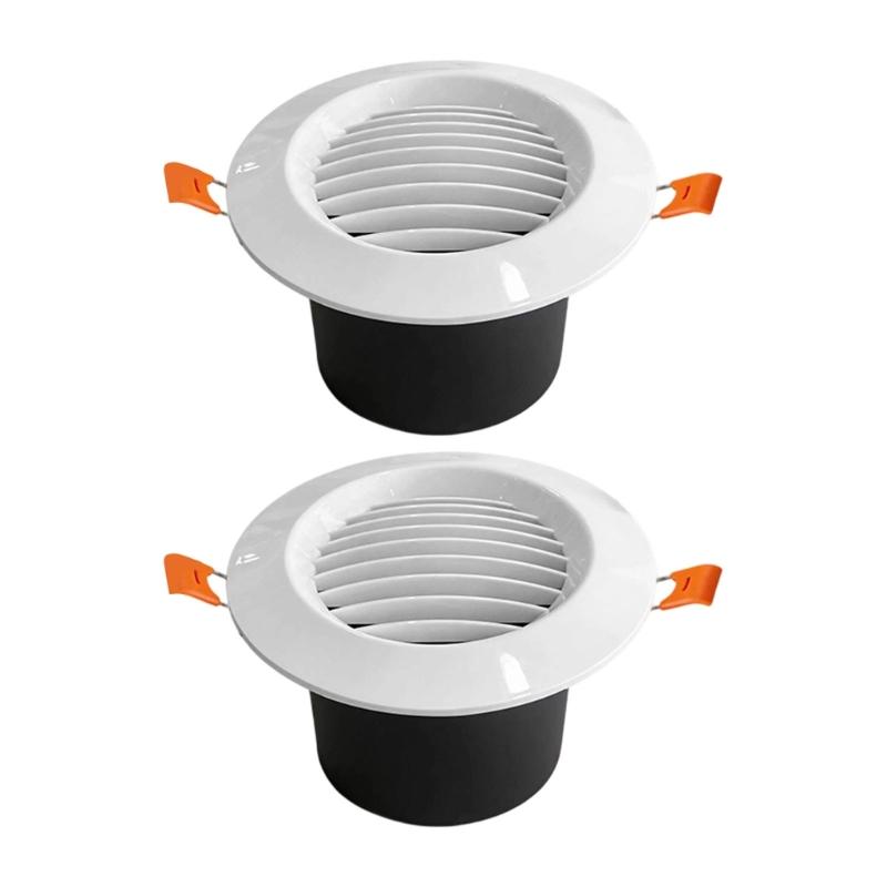 Circular Air Outlet Cover For Exhaust System 100mm Size acrylonitrile Adjustable And Flexible