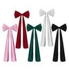 19,6 Inch Kerst Extra Groot Fluweel Strik Kerstboom Topper Strikken Voor Huis Muur Achtergrond Verjaardag Bruiloft Feest Decoratie B9J5