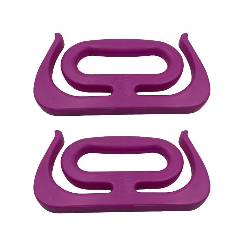 

Easy to Use Hook for Carrying Comfortable Grip Protect Hand Tool Practical Grip Carriers Handle for Shopping Bag фіолетовий