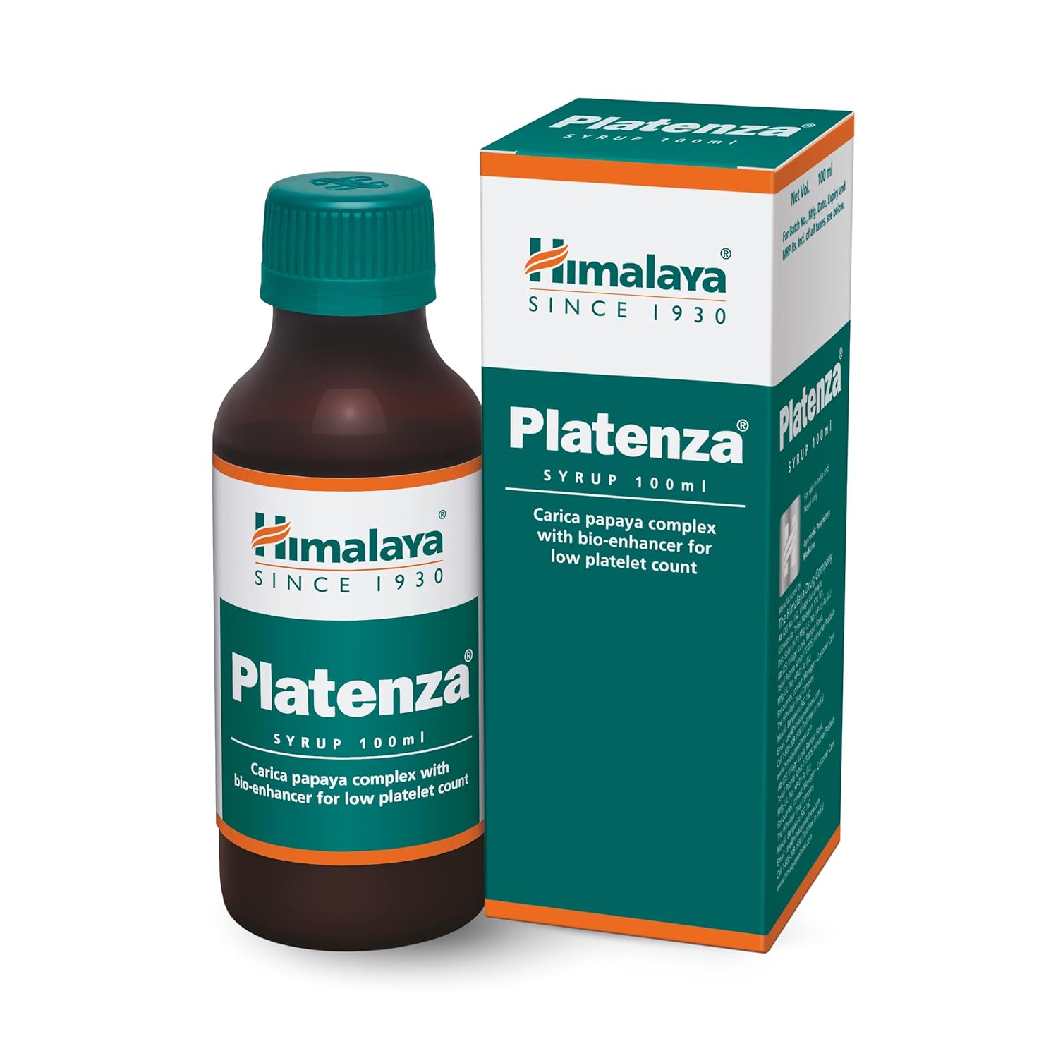 

Himalaya Platenza Syrup 100ml Natural Support For Wellness And Recovery From Low Platelet Count