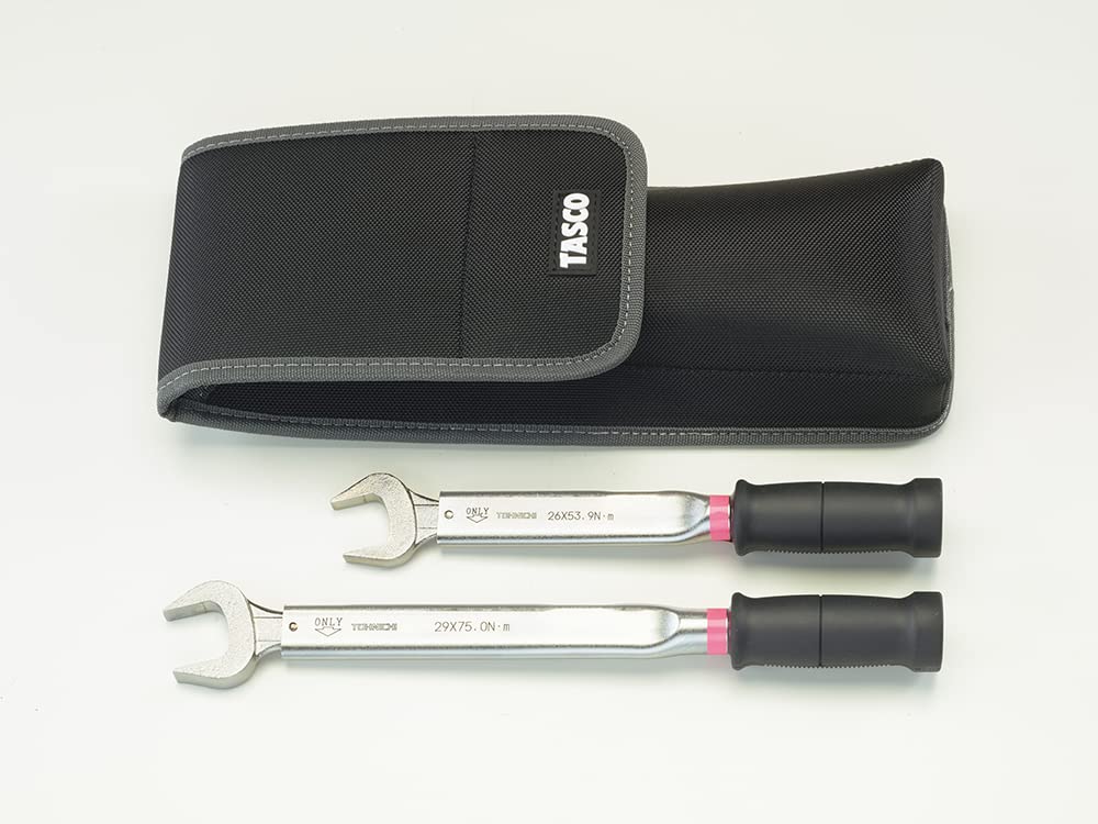

Ichinen TASCO Torque Wrench Set with Case and Calibration Certificate for Air Conditioning Tools TA771LR-3 High-Precision