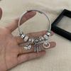 Niche Angel Wings Dream Catcher Titanium Steel Retro Bracelet