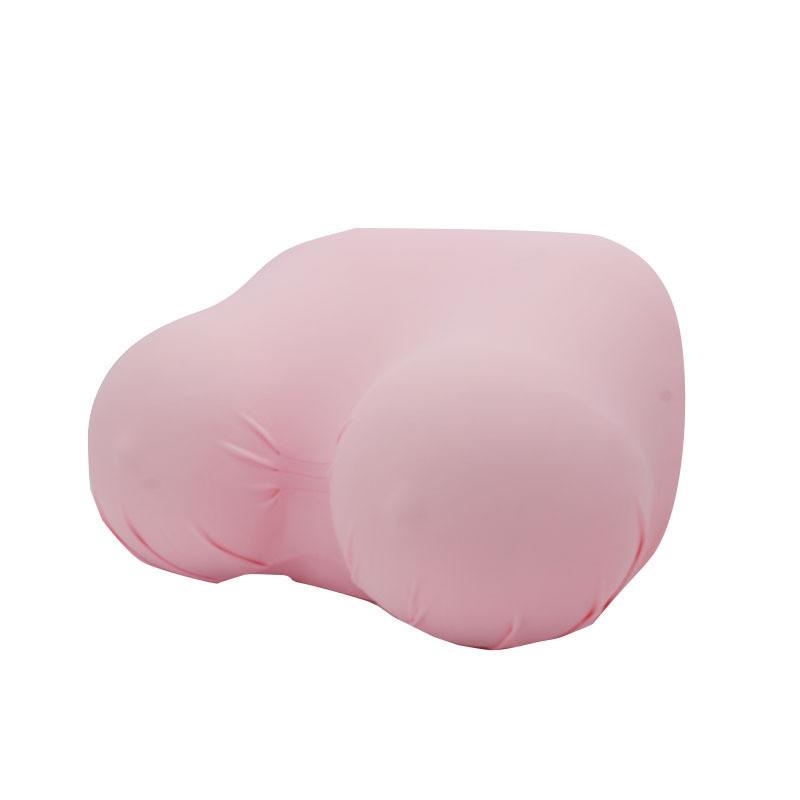Memory Foam Funny Breast Pillow With Solid Color For Novelty Gift And Home Decor