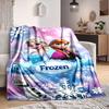 1Pc Frozen Magic Adventure Blanket Soft And Comfortable Casual Warm Camping Travel Christmas Halloween Xmas Gift Em92411