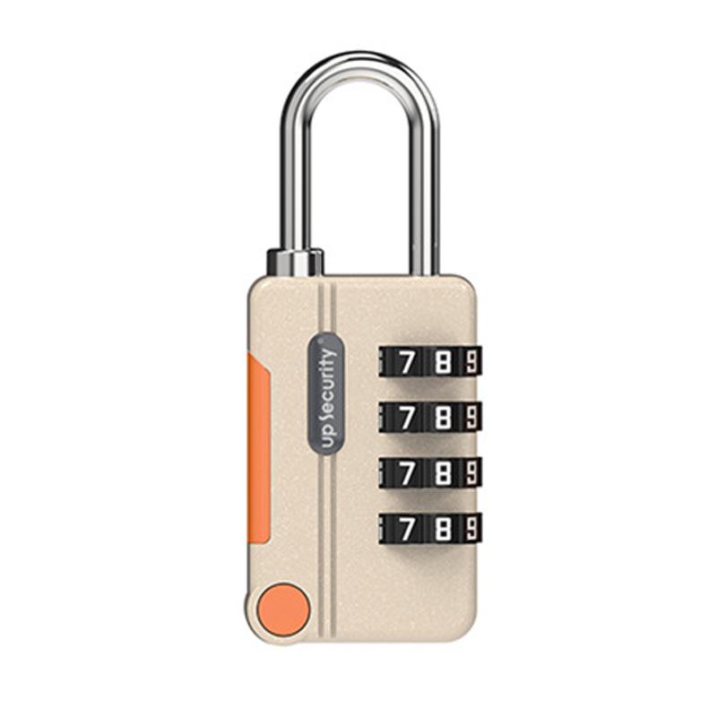 4místný kód Kombinovaný visací zámek Cestovní zavazadlo pro případ Case Lock Bezklíčový shackle zámek pro batoh Tsa zámek pro zavazadla