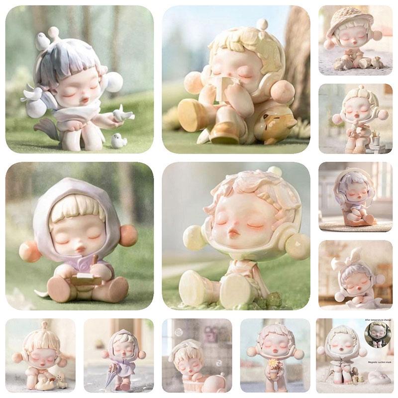 Bubble Mart Sp 8th Generation Temperature Series Jungle Castle Night City Pvc Toy