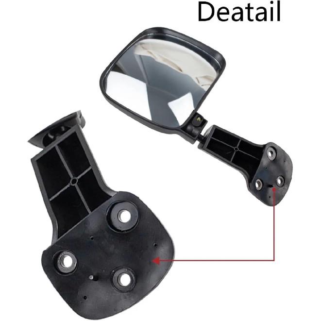 

Rear Tailgate Back Door Mirror Assembly Right Driver Side Truck Van Car Accessories,Compatible For Toyota Hiace H200 2005-2013