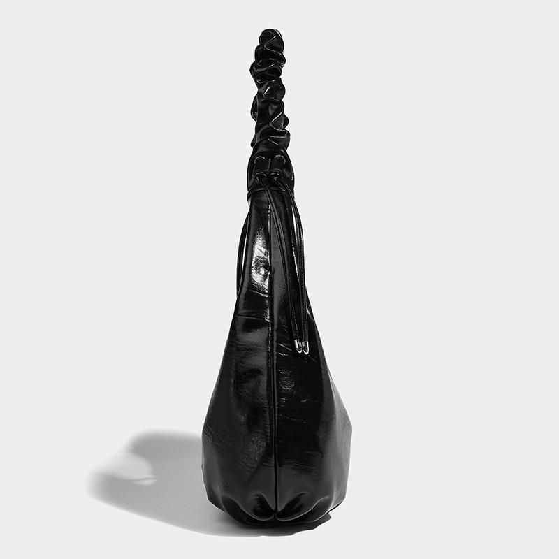 Genți hobo de umăr plisate de lux pentru femei, de designer, și genți noi la modă, de mare capacitate, simple crossbody