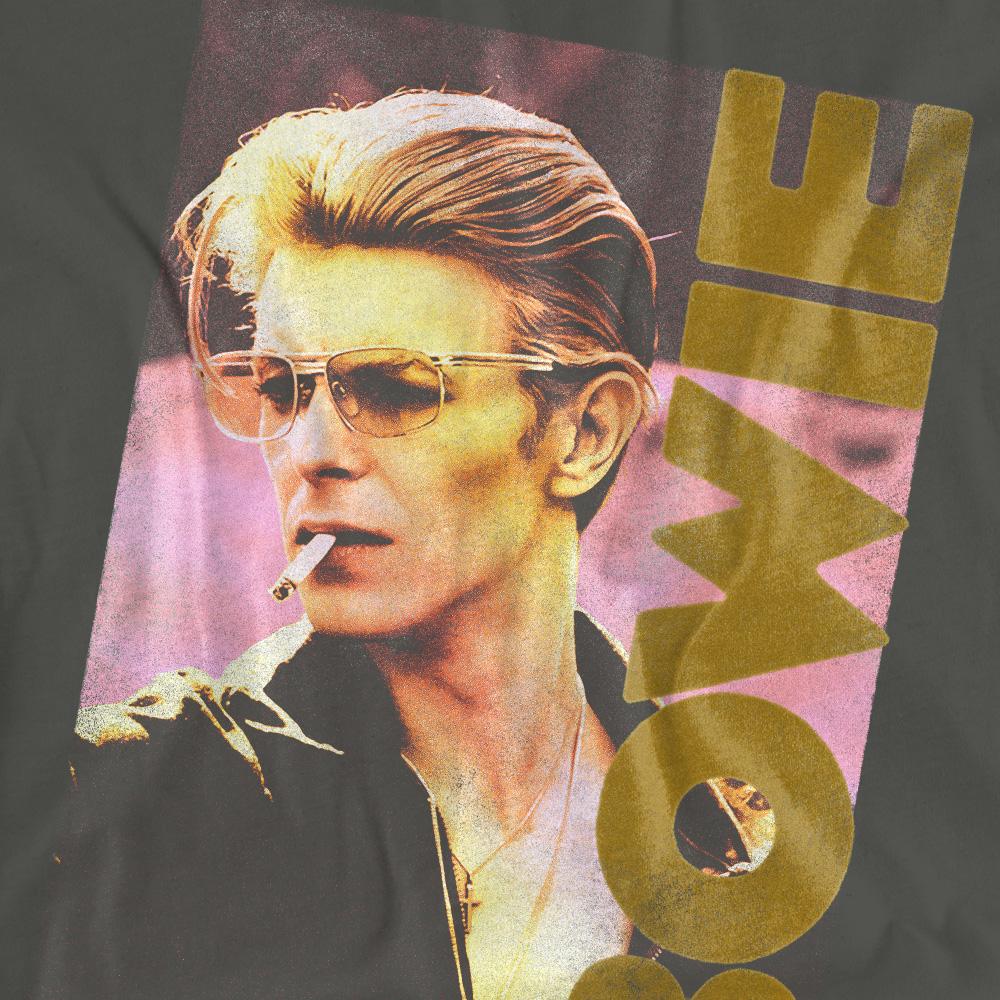 David Bowie Unisex Adult Smokin T-Shirt