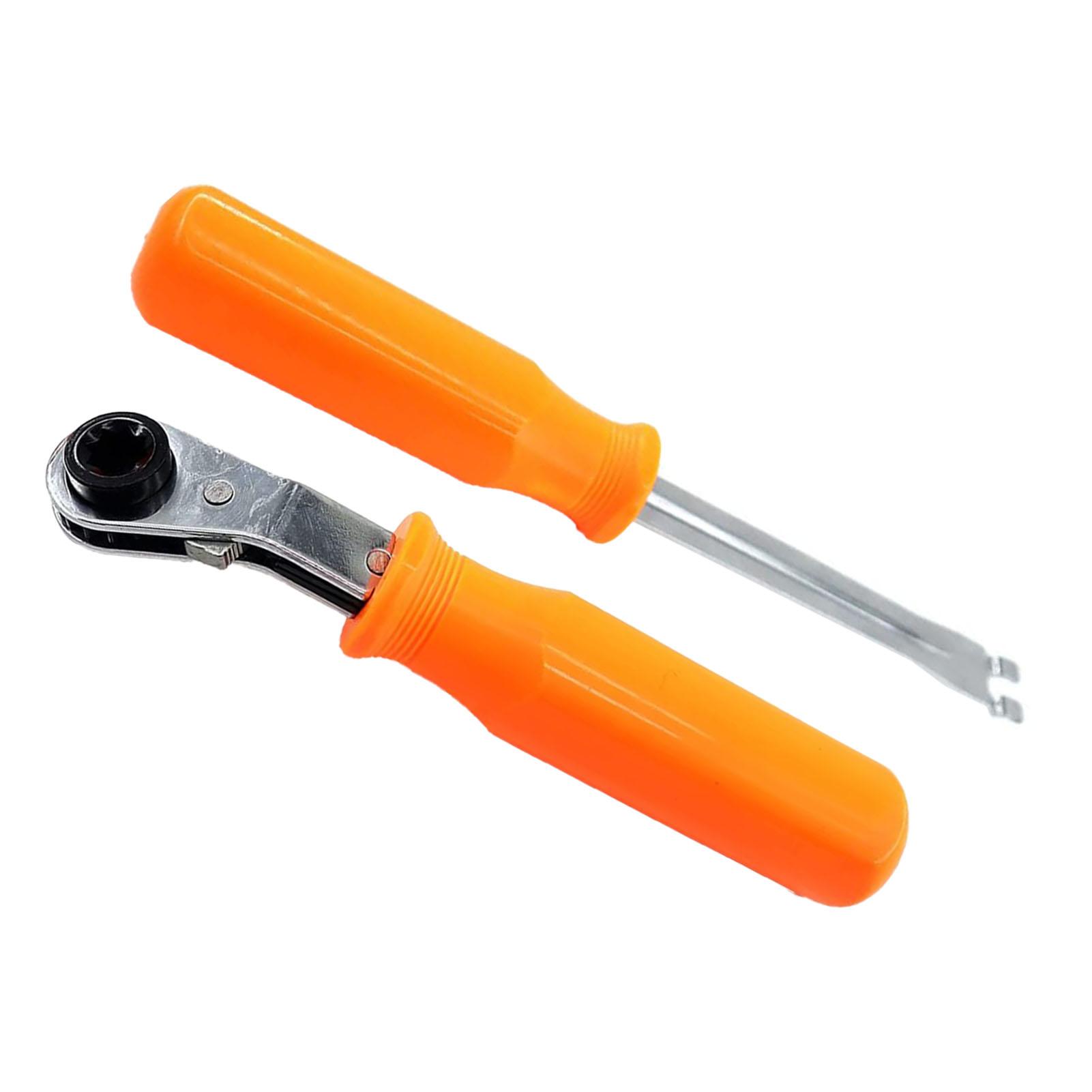 

Ratchet Wrench Set Cr V Steel Portable Ratchet Spanner with Pry Bar for Repair Maintenance