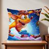 Cartoon Crashs B-Bandicoot Cushion Cover For Pillow Printing Sofa Decoration Home Car Room Coffee Shop Office Nordic Simplicity