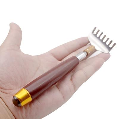 Backscratcher Men Massager Tool Scratching Back Scraper Magnetic Bead Massage Roller Massage Claw Extendable Back Scratcher