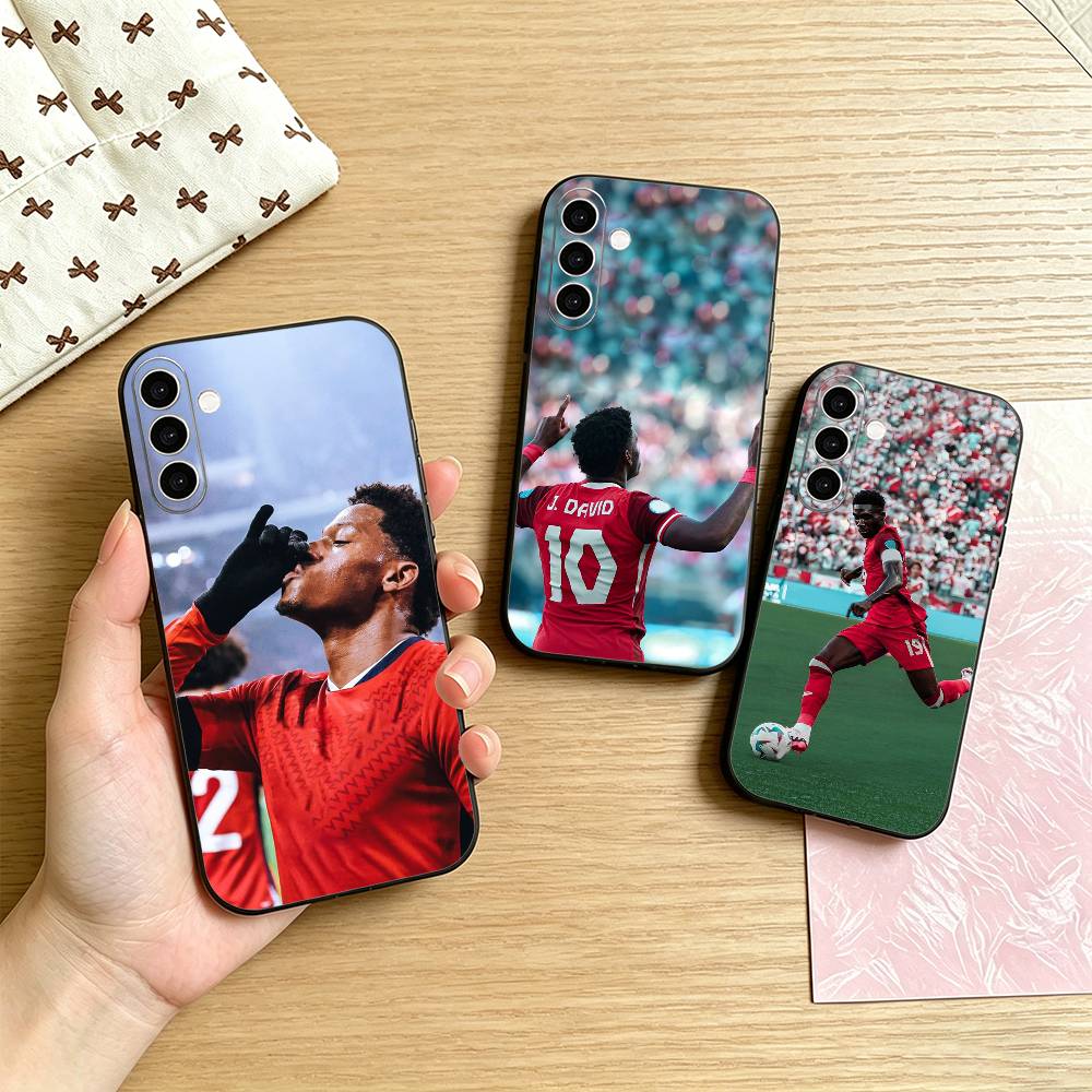 Jonathan David Phone Case For Samsung Galaxy A73,A72,A71,A70,A53,A52,A51,Others Soft Black Cover