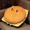 Chicken Hamburger Creative Leg On Toast Plush Toy Cute Girl Sleeping Cushion