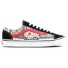 Vans Style 36 Moroccan Tile Check Skate Shoes Black/Red VN0A54F6687