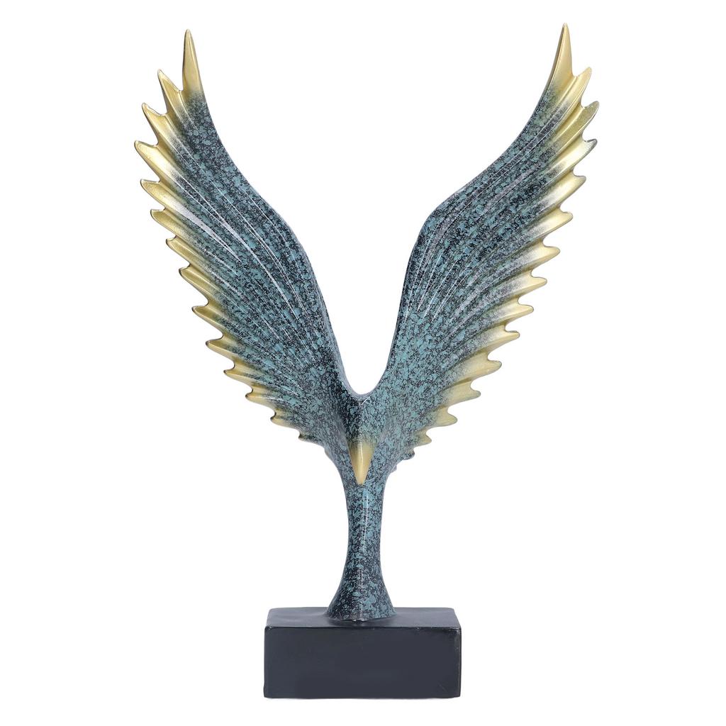 Nordic Wing Statue Resin Sculpture Statue Ornaments Modern Living Room Decoration Desktop Abstract Crafts