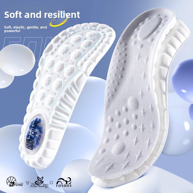 Sports Air Cushion Insole Men's sweat-absorbing soft sole insoles women shock-absorbing soft insoles