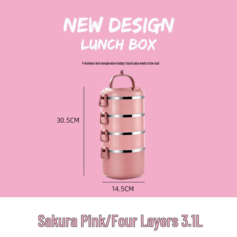 ZISIZ Insulated Bento Lunch Box