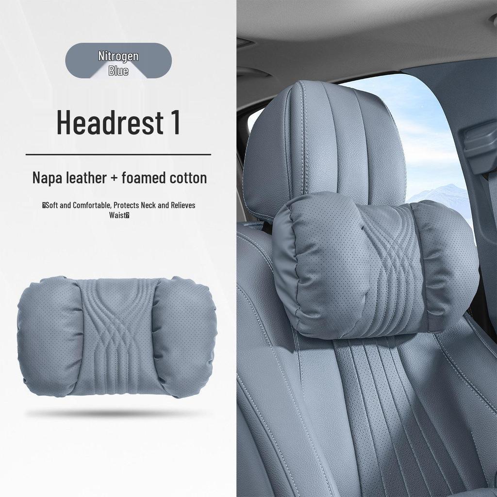 Universal Car Headrest & Lumbar Support Cushion Set for Maybach - All-Season Neck Protection