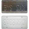 Winchester Impala | Kaz 2Y5 + CNK 80Q3 | Metal Stamped License Plates