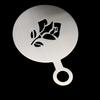 Coffee Stencil 3 Pieces Latte Art Stencils for Coffee Decorations Cappuccino Mold Fancy Coffee Printing Model Art Coffee Tools