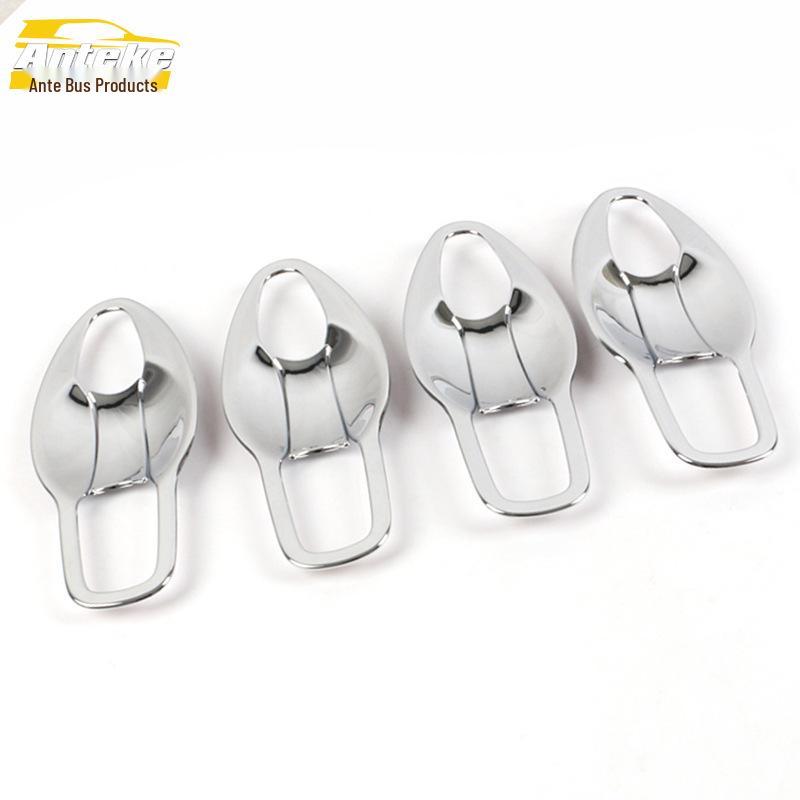 Xima Door Bowl Decorative Frame - Electroplated Handle Anti-Scratch Cover Sticker for Car Accessories