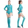 2.5MM Neoprene Bikini Wetsuit Diving Stocking Women Long Sleeve One Piece Skin Diving Suit Sun-proof Surfing Snorkeling Swimsuit