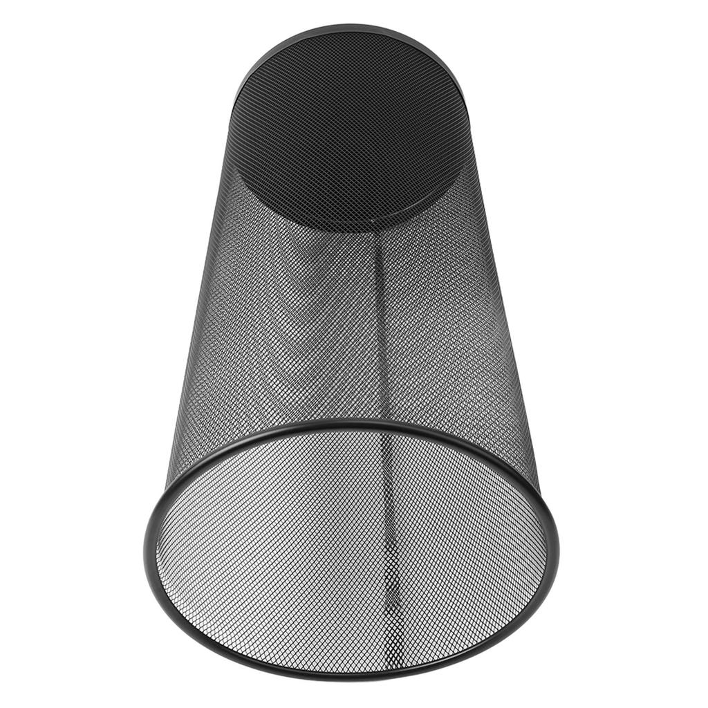 Umbrella Holder Round Stylish Metal Mesh Umbrella Stand Rack for Home Entryway Office Hotel Black