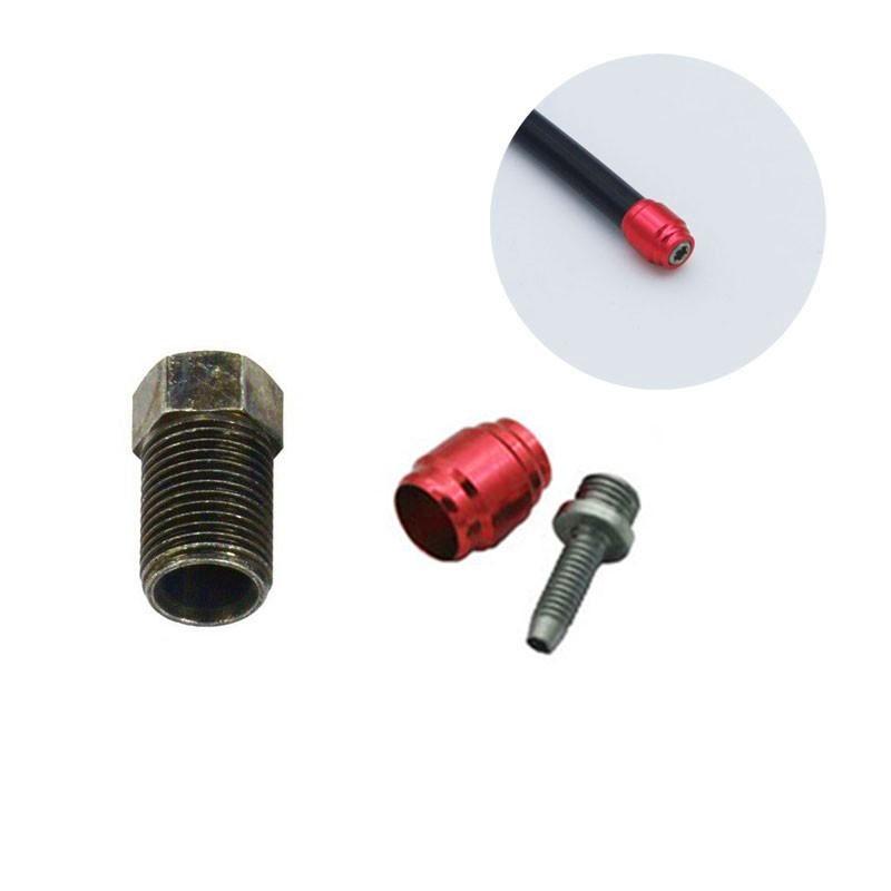 Hydraulic Brake Hose Shortening Set with Insert and Connecting Nut for For sram