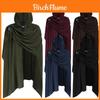 Cosplay Corduroy Cloak For Halloween Costume Theatre Stage Performances Unisex